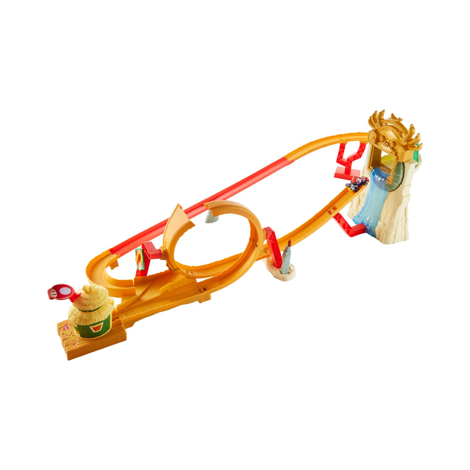 Hot Wheels Mario Kart Pista Corrida na Selva - Mattel - Imagem 2