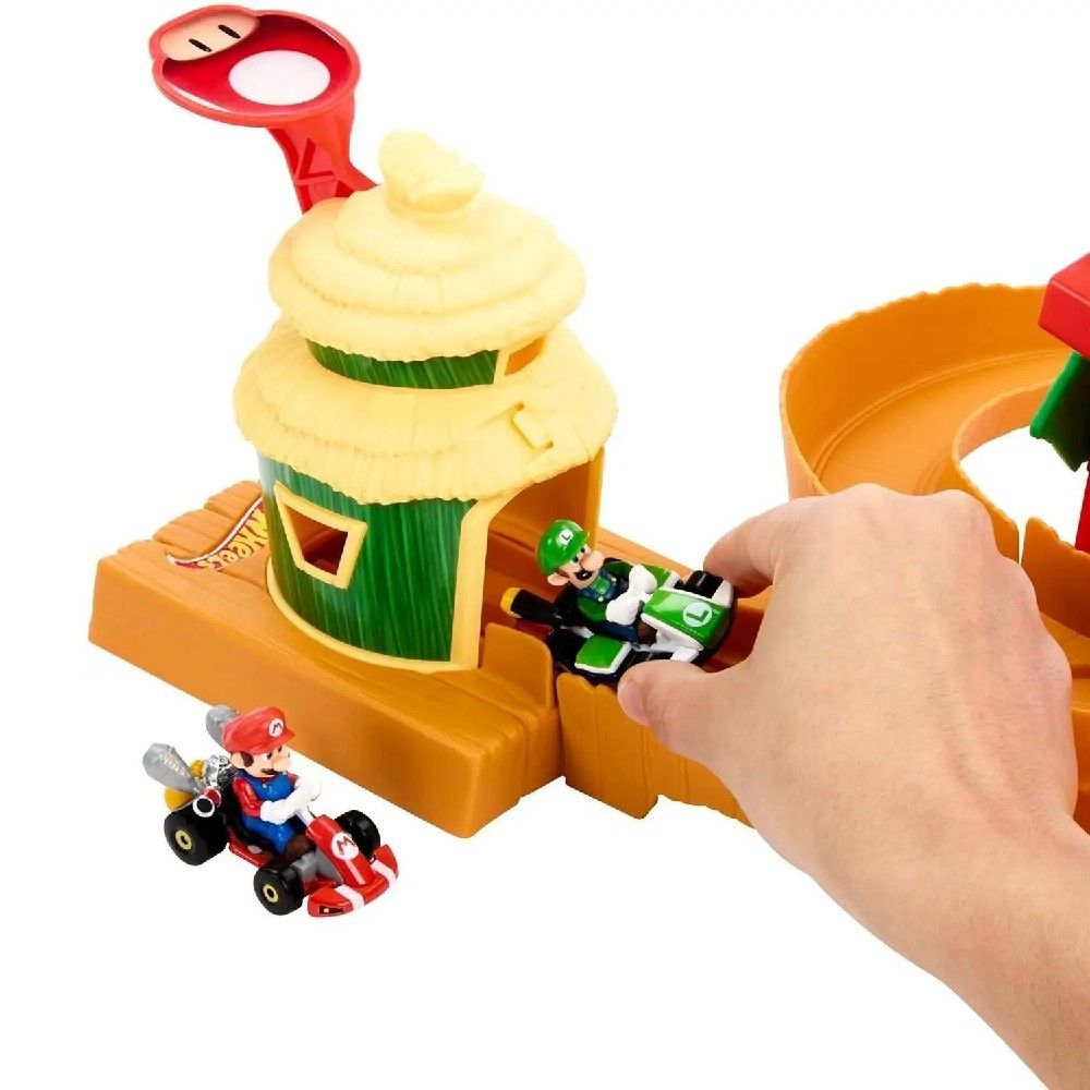 Hot Wheels Mario Kart Pista Corrida na Selva - Mattel - Imagem 6