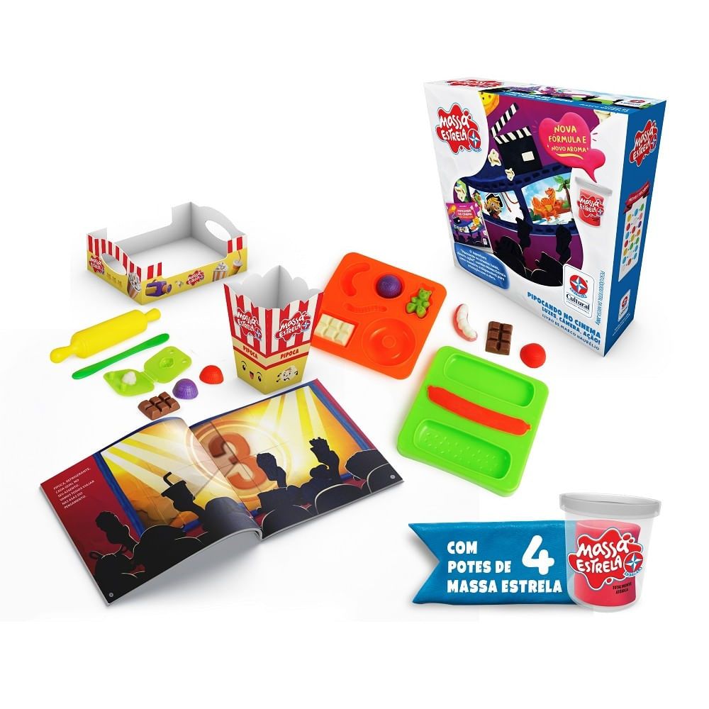 Livro Pipocando com Massinha - Estrela - Imagem 3