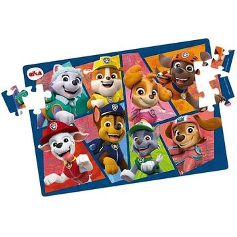 Puzzle Play 60 peças Patrulha Canina Lente Mágica - Elka - Imagem 2