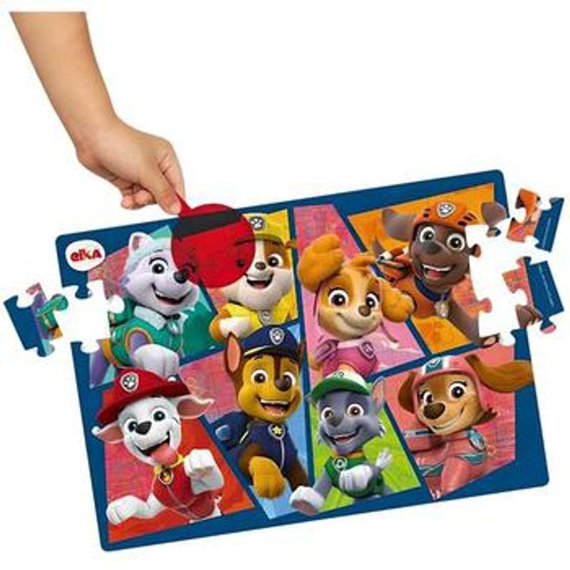 Puzzle Play 60 peças Patrulha Canina Lente Mágica - Elka - Imagem 3