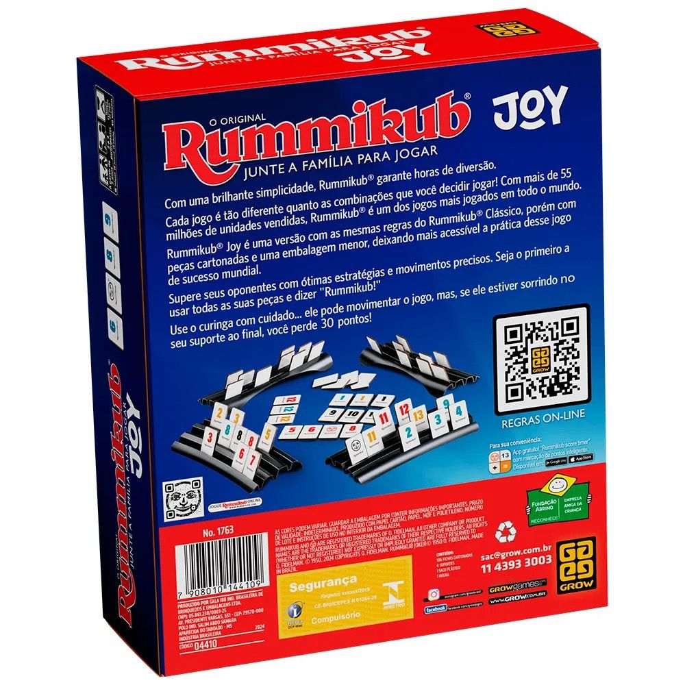 Jogo Rummikub Joy - Grow - Imagem 3