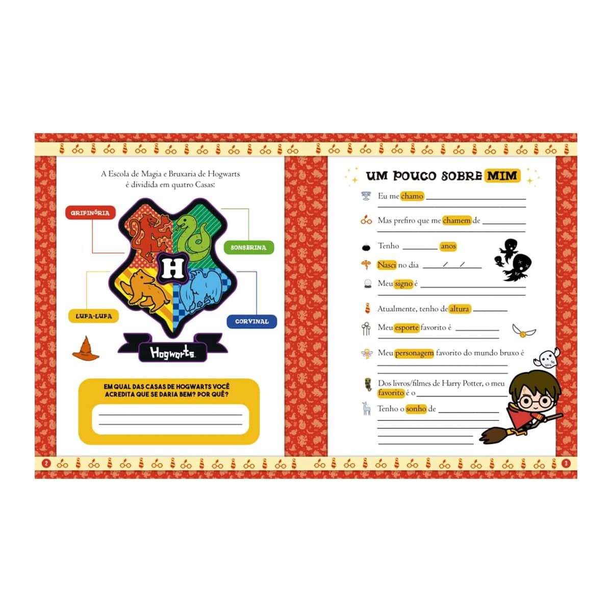 Harry Potter Meu Diário Mágico - Ciranda Cultural - Imagem 2