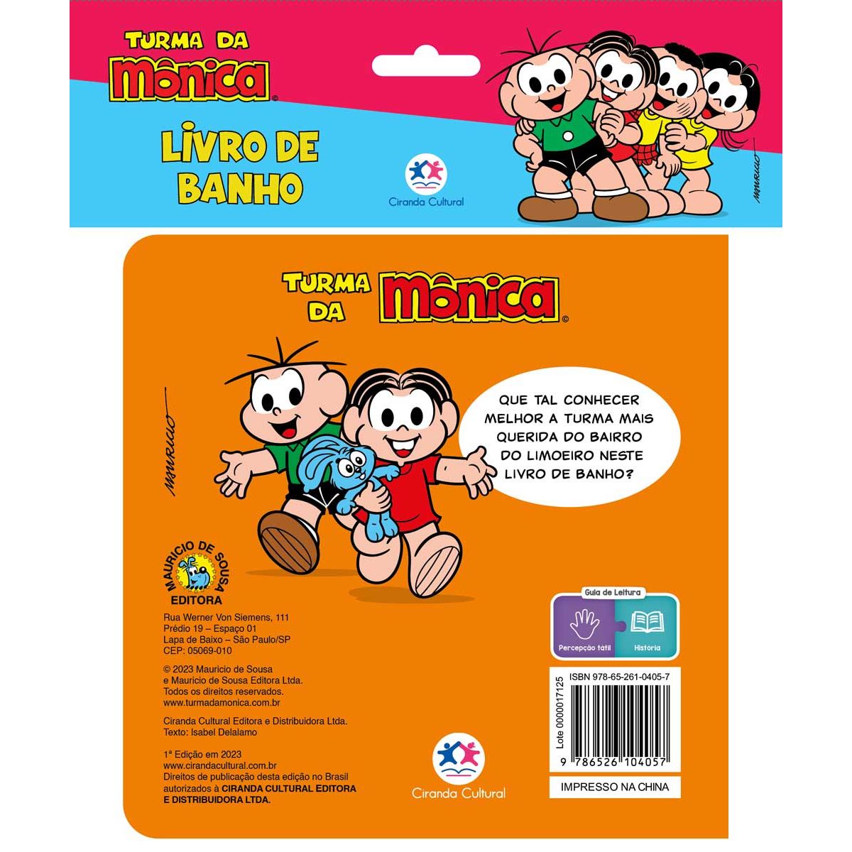 Livro Banho Divirta-se com a Turminha - Ciranda Cultural - Imagem 3