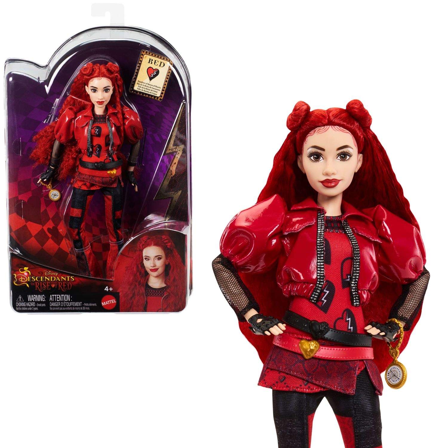 Disney Descendentes Boneca Red com Acessórios - Mattel - Imagem 2