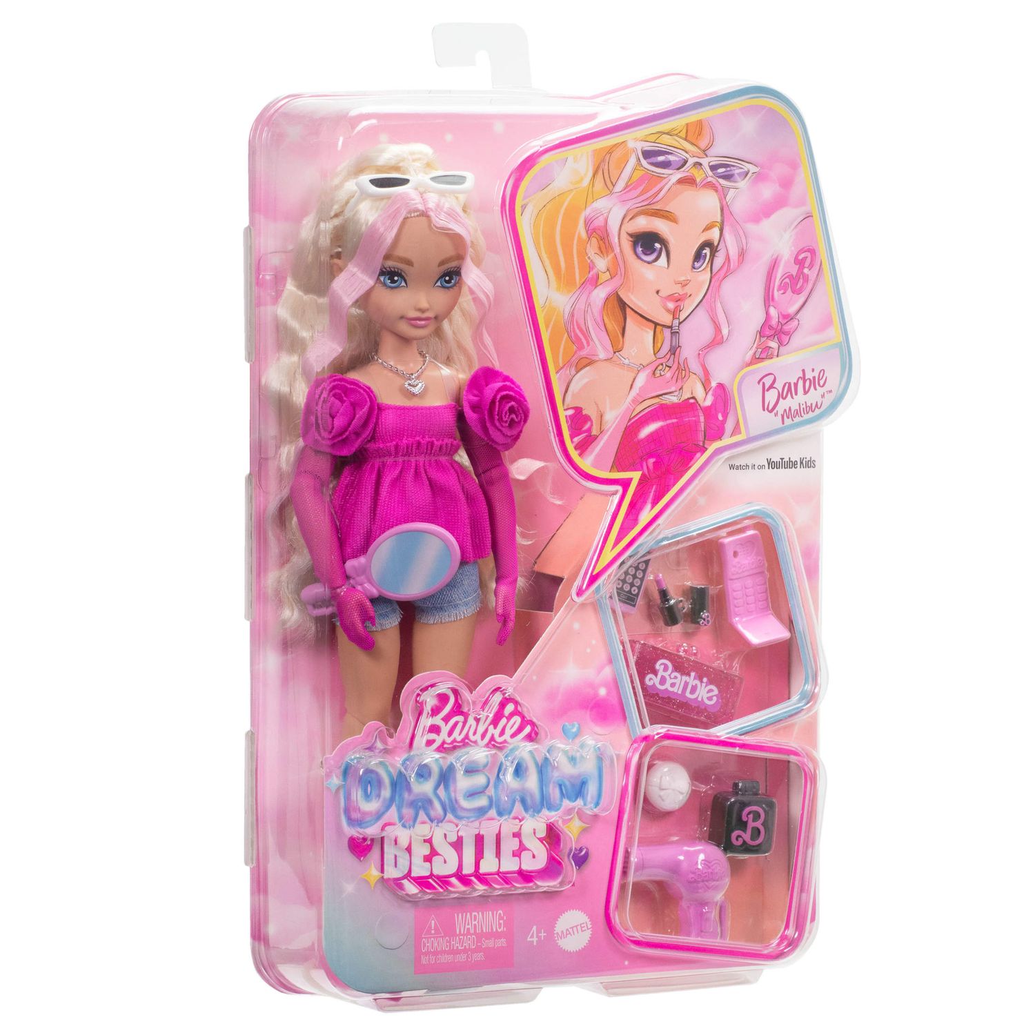 Barbie Dream Besties Boneca Malibu - Mattel - Imagem 5