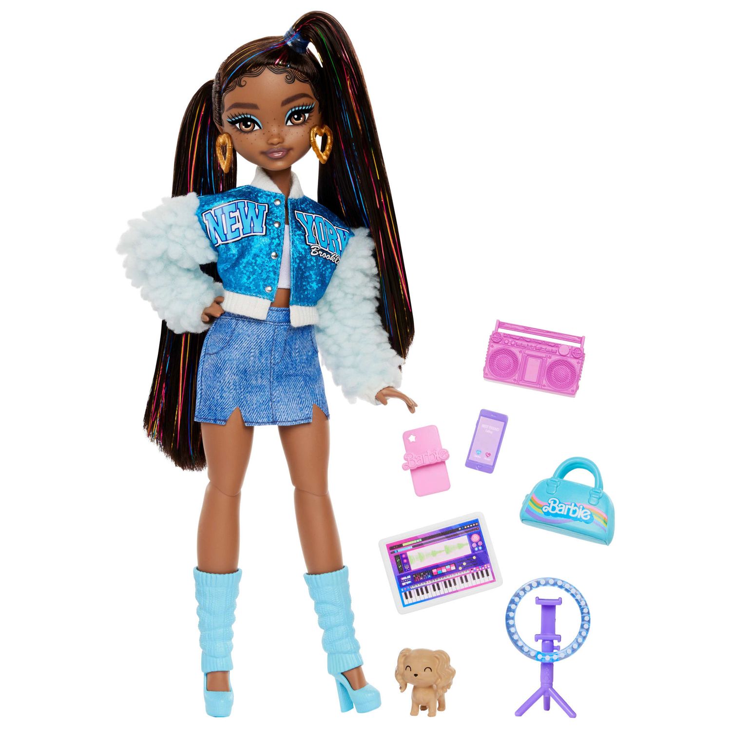 Barbie Dream Besties Boneca Brooklyn - Mattel - Imagem 2