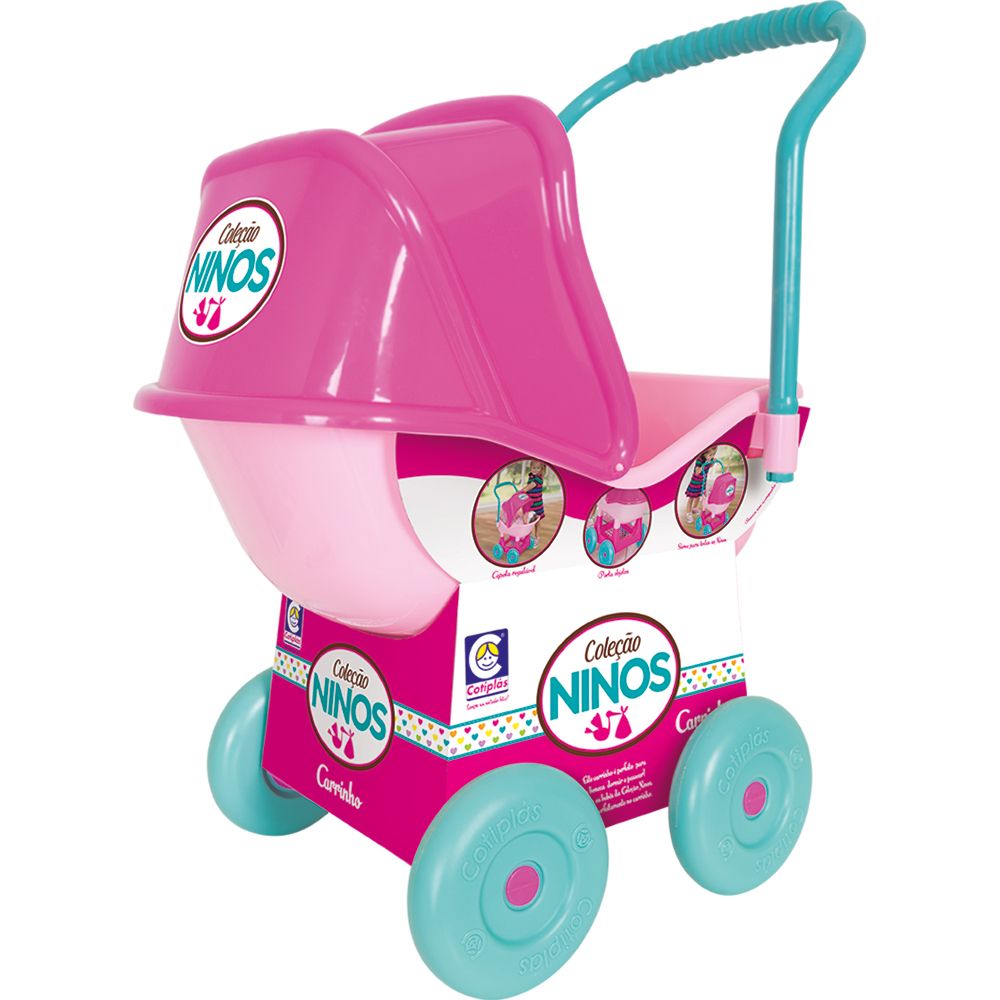 Carrinho de Bebê Coleção Ninos - Cotiplás