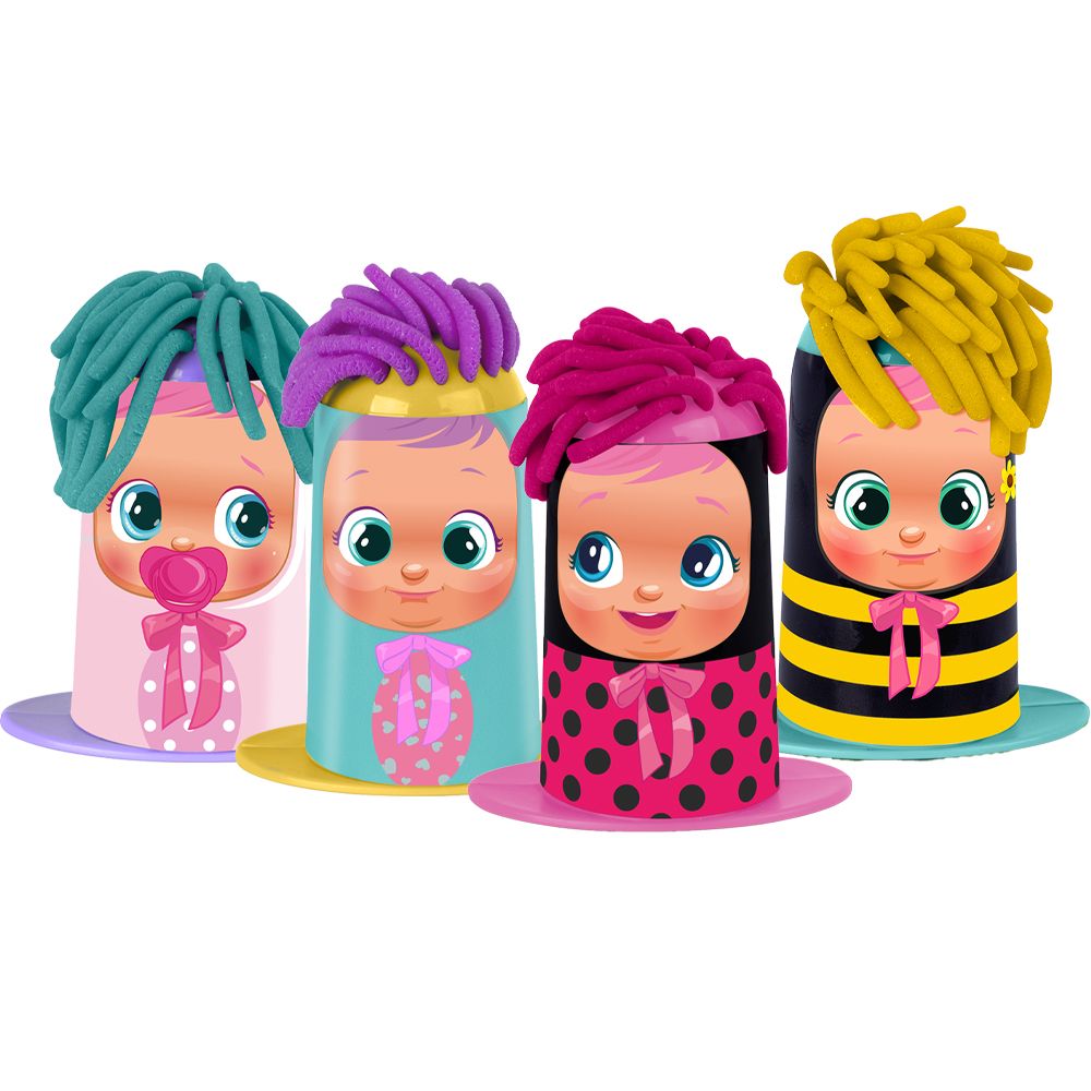 Kit Massinha Cry Babies My Little Hair - Cotiplás - Imagem 2