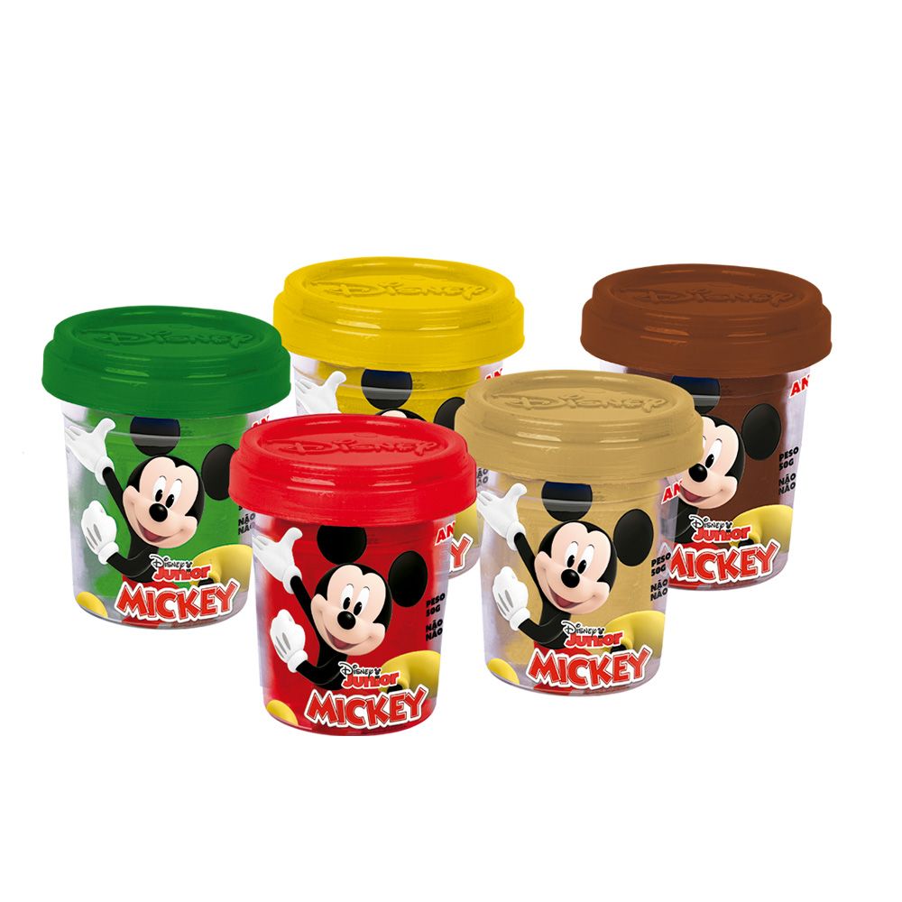 Kit Massinha Mickey Sanduicheira - Cotiplás - Imagem 4