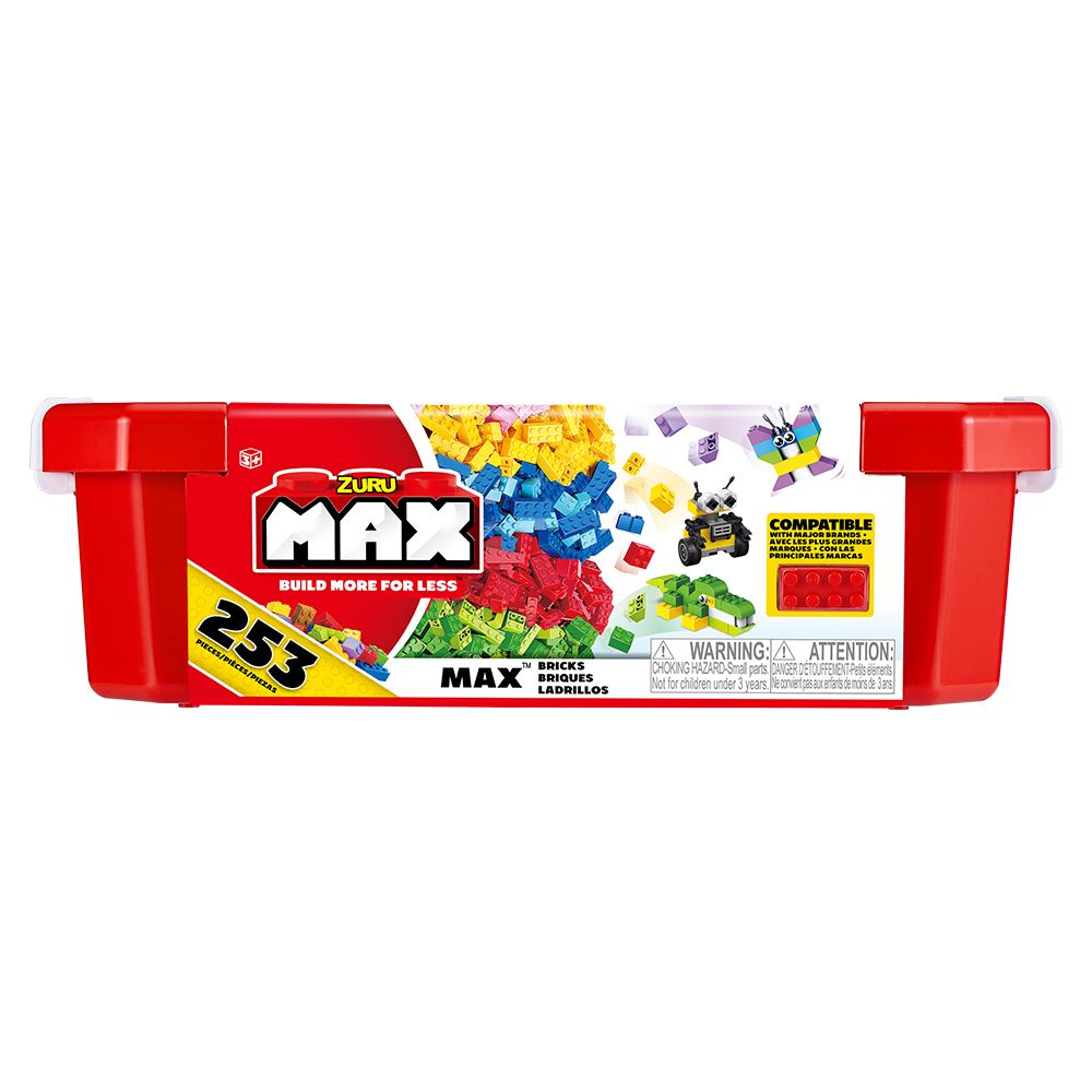 Blocos de Montar Max Construction com 253 Peças - Candide