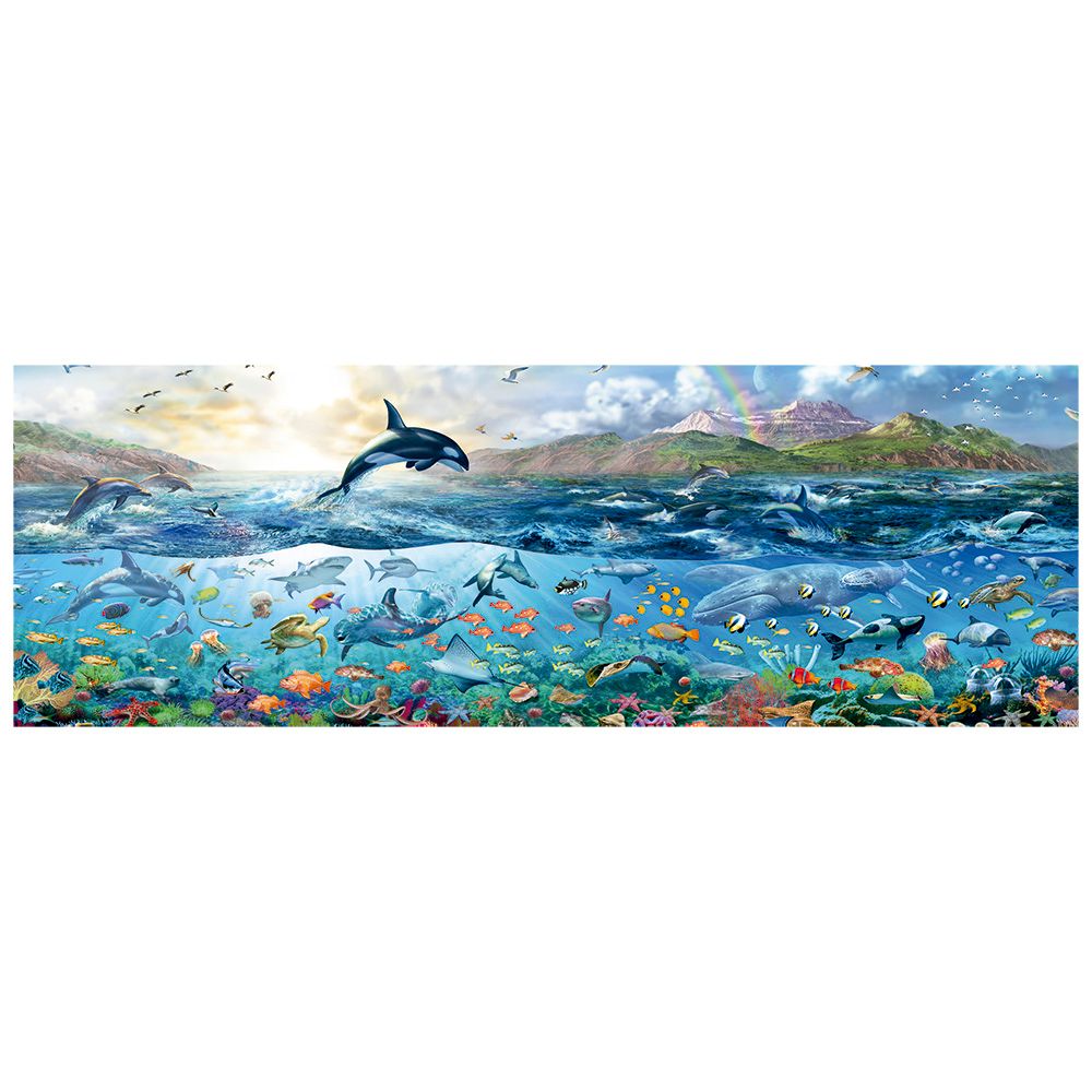 Puzzle Panorama Oceano Azul 1500 Peças - Grow - Imagem 2
