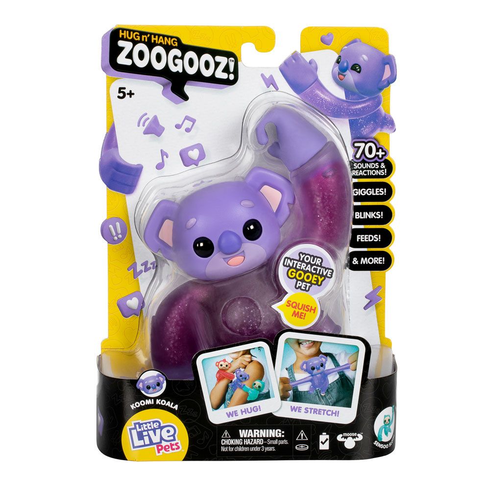 Little Live Pets Hug N Hang Zoogooz Koala - Fun Divirta-se - Imagem 5