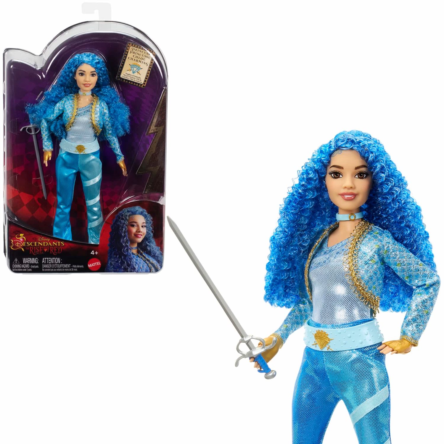Disney Descendentes Boneca Chloe com Acessórios - Mattel - Imagem 2
