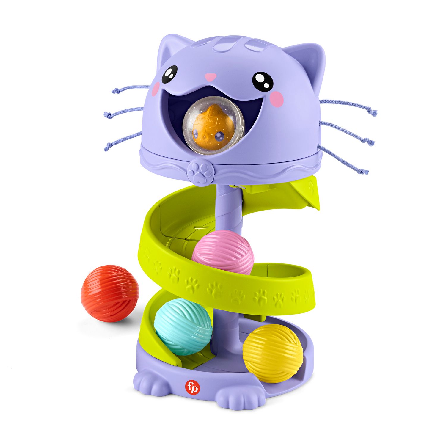 Fisher-Price Torre de Bolinhas Gatinho - Mattel - Imagem 2
