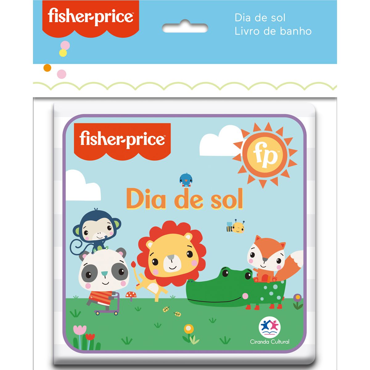 Livro de Banho Fisher-Price Dia de Sol - Ciranda Cultural