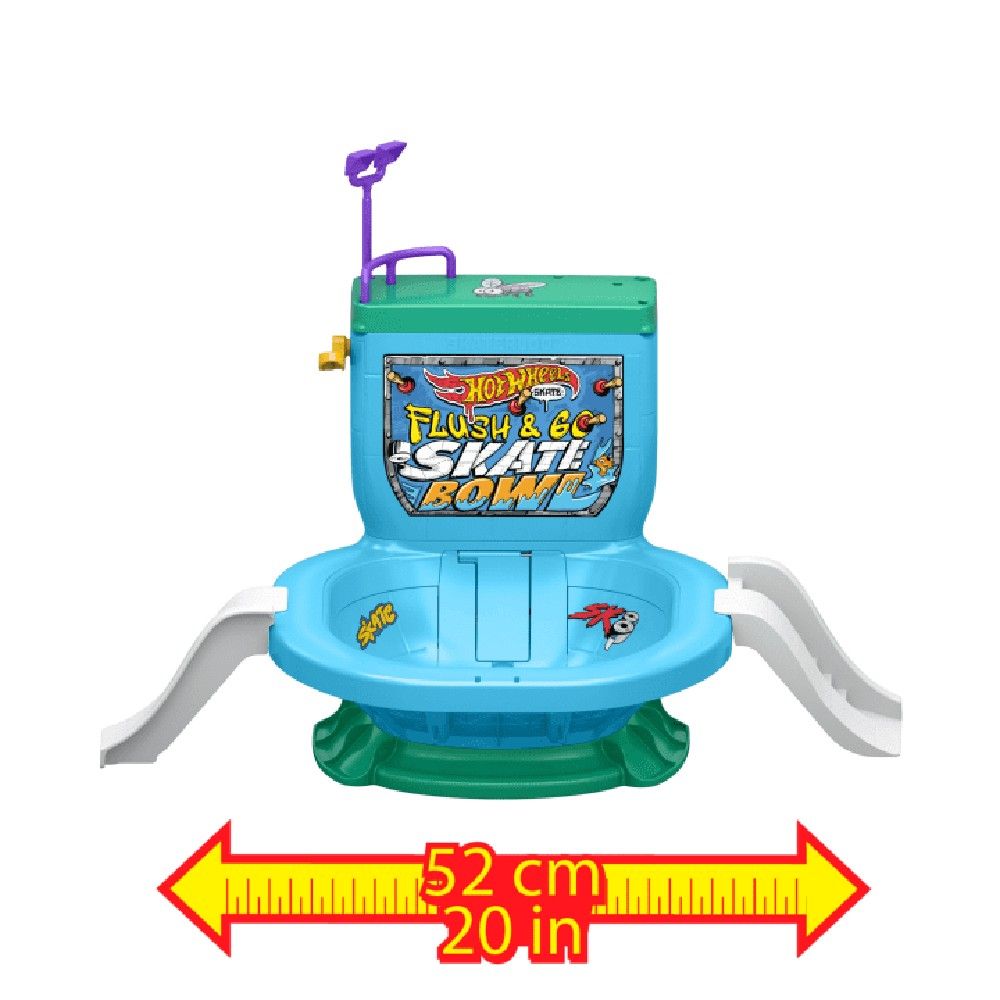 Hot Wheels Skate de Dedo Set Bowl de Vaso - Mattel - Imagem 3