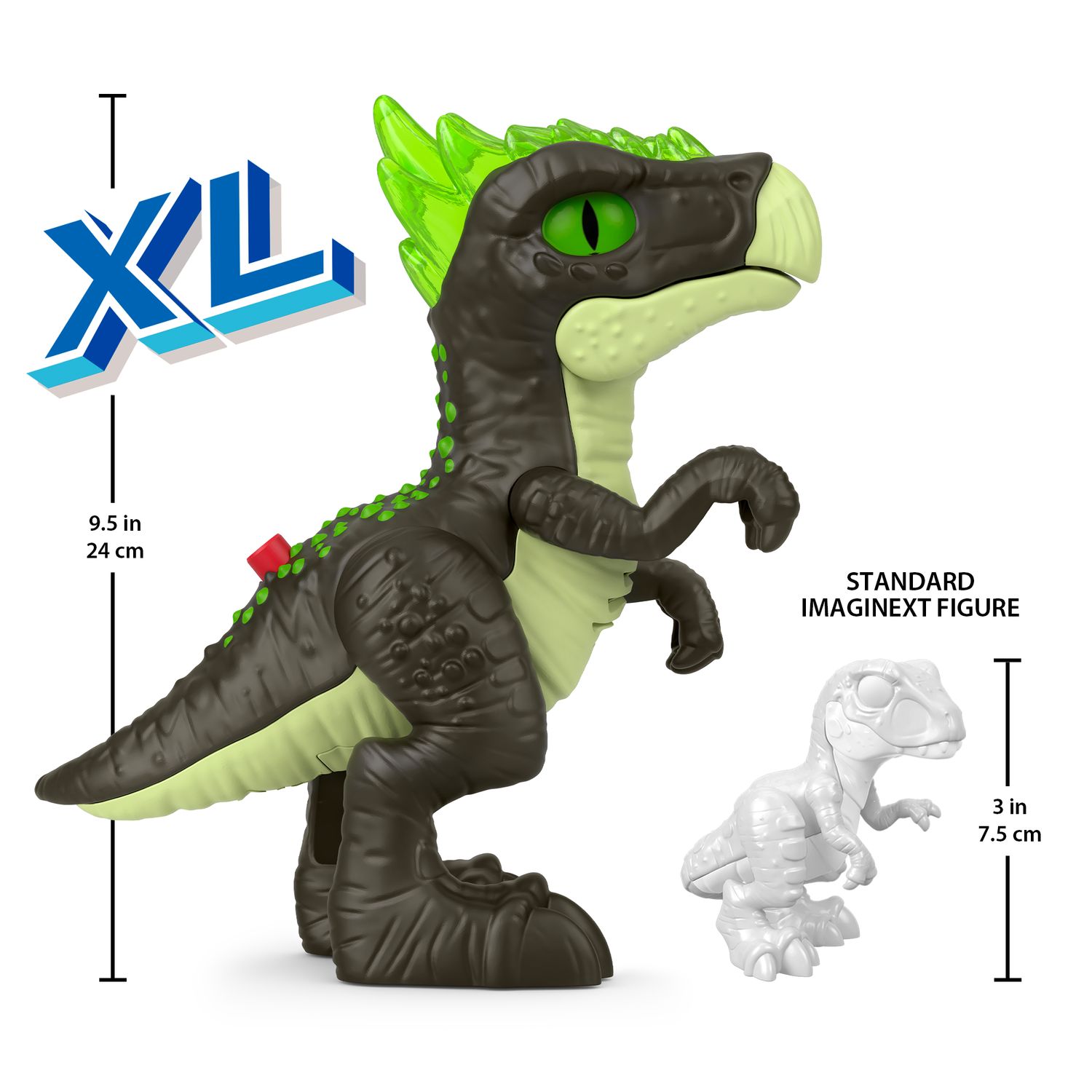 Imaginext Jurassic World Dracorex XL Deluxe - Mattel - Imagem 6