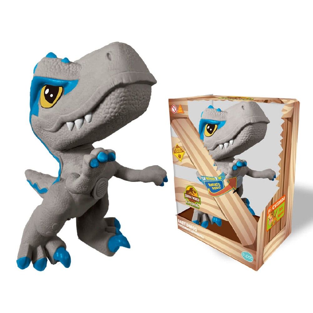 Jurassic World Blue Dino Baby Universal - Pupee - Imagem 2