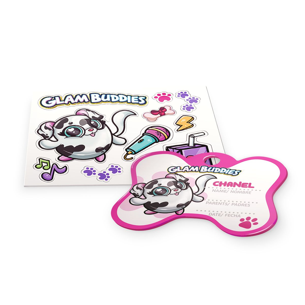 Fun Glam Buddies Amigos Charmosos Chanel - Fun Divirta-se - Imagem 6