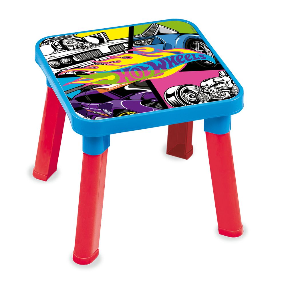 Hot Wheels Mesa de Atividades com Cadeira - Fun Divirta-se - Imagem 2