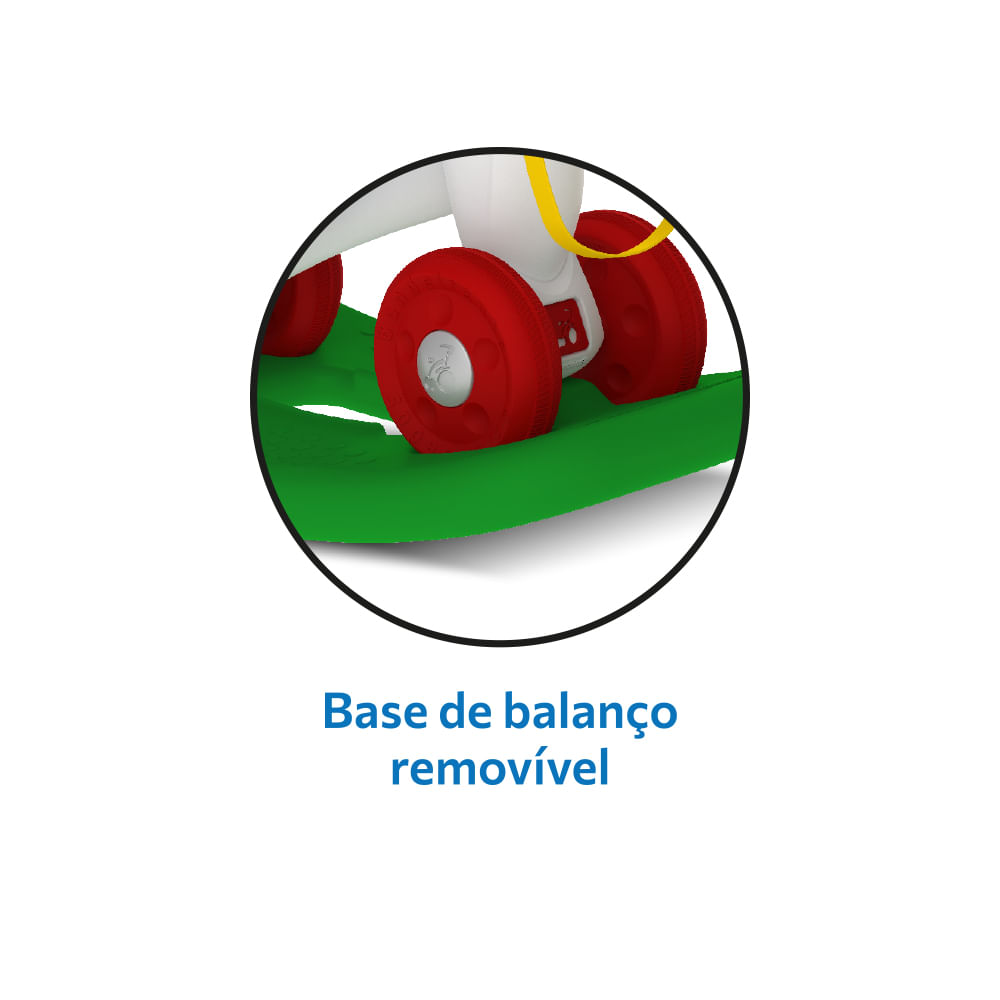 Primeiros Passos Pônei de Equilíbrio + Balanço - Bandeirante - Imagem 10