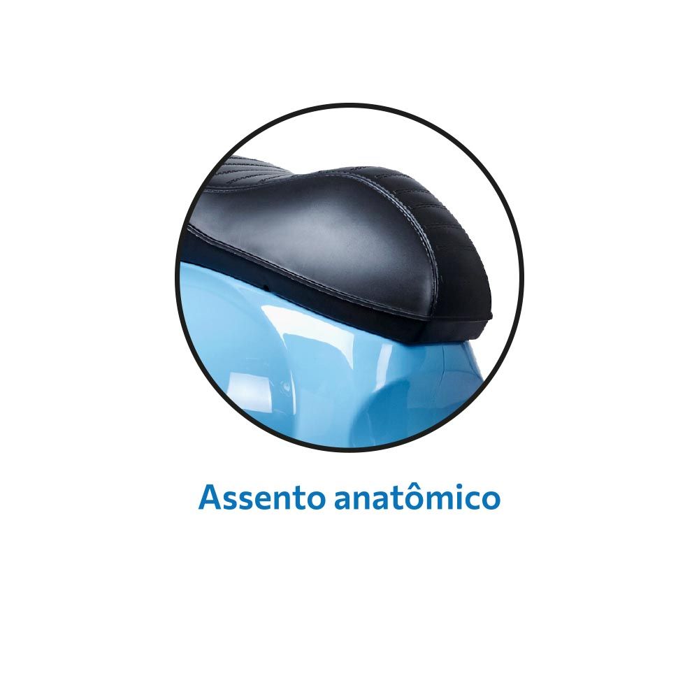 Vespa Azul Elétrica 12V - Bandeirante - Imagem 2