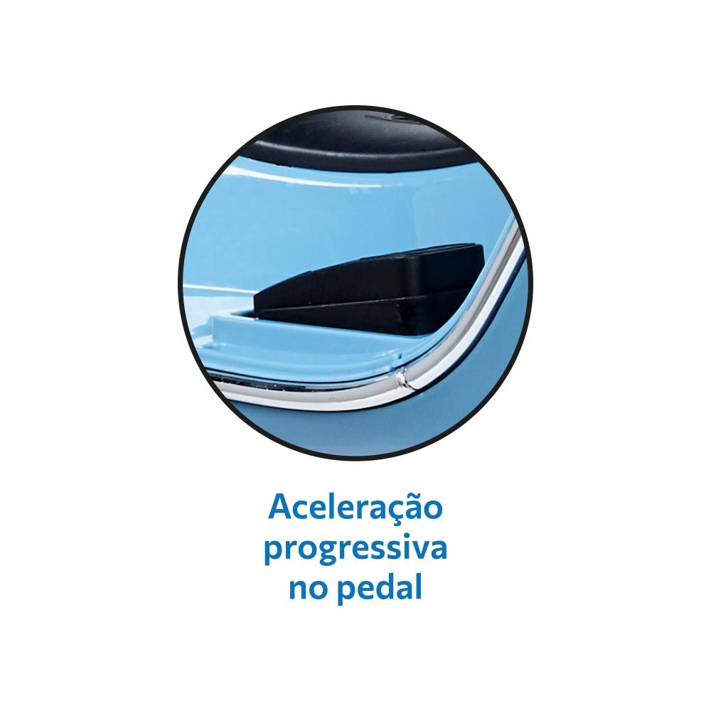 Vespa Azul Elétrica 12V - Bandeirante - Imagem 5