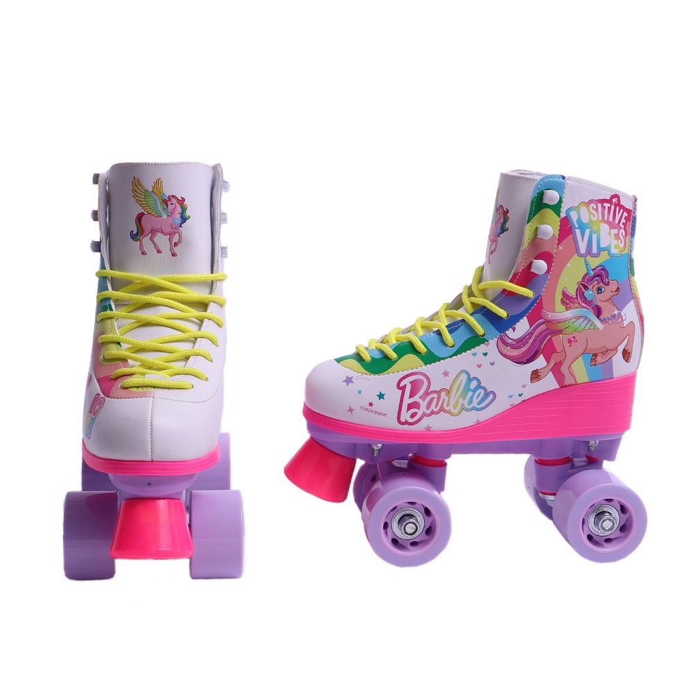 Barbie Patins 04 Rodas Tamanho 33/34 - Fun Divirta-se - Imagem 3