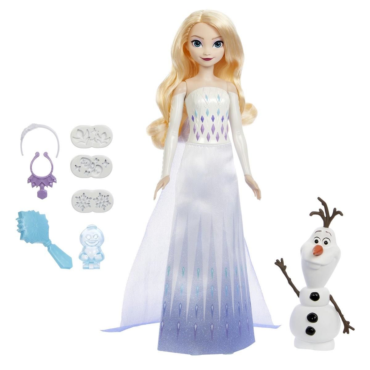 Disney Frozen Aventuras Elsa e Olaf - Mattel - Imagem 2