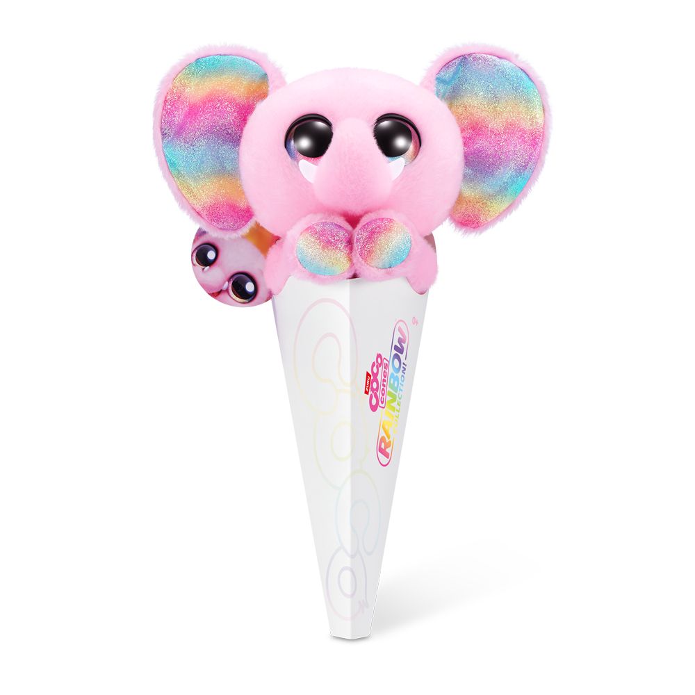 Kiki Cones Série Rainbow Pelúcia Nellie - Fun Divirta-se