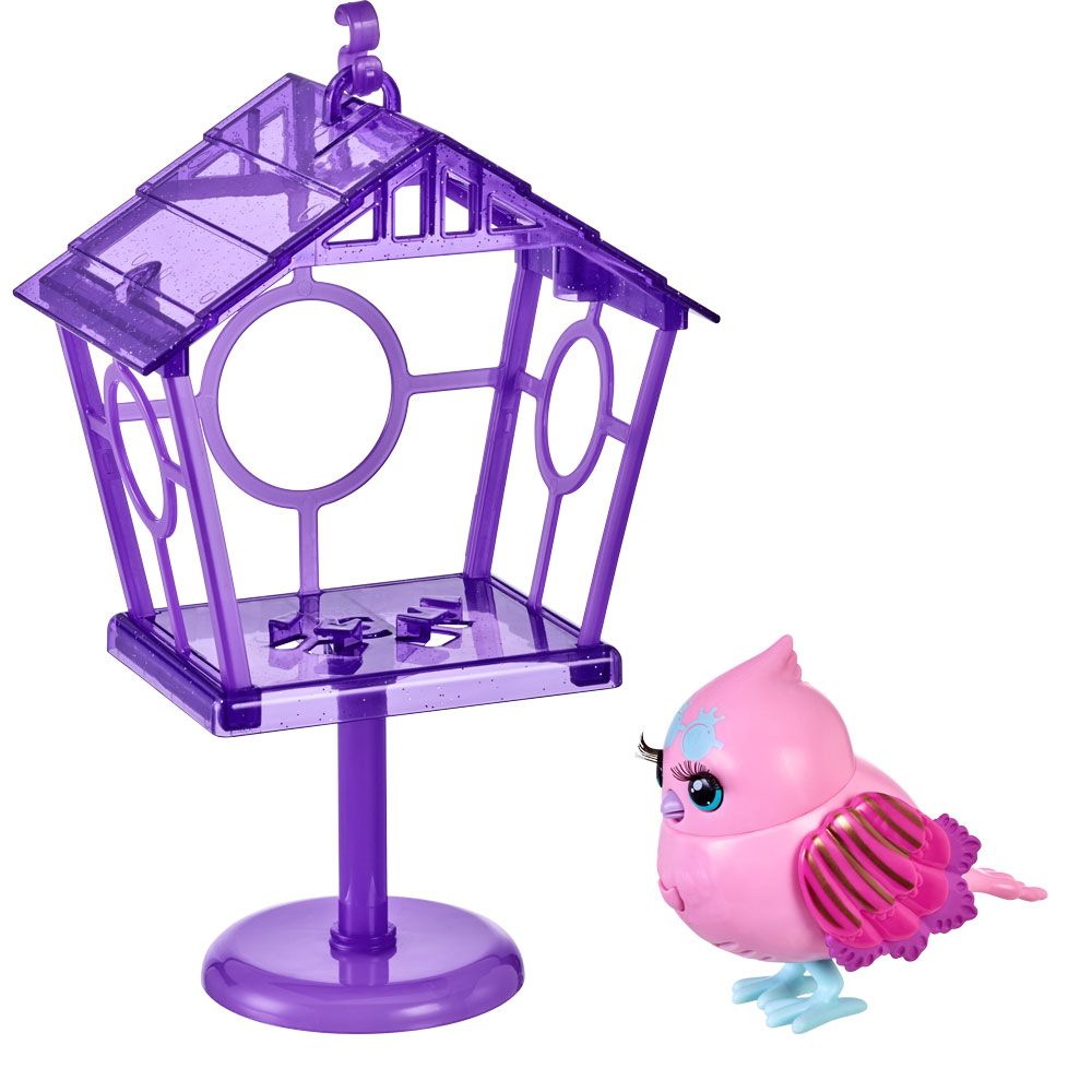 Little Live Pets Pássaro Rosa Na Casinha - Fun Divirta-se - Imagem 2