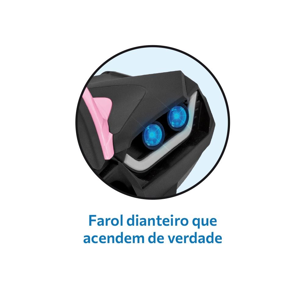 Quadriciclo Rosa Elétrico 6V - Bandeirante - Imagem 2