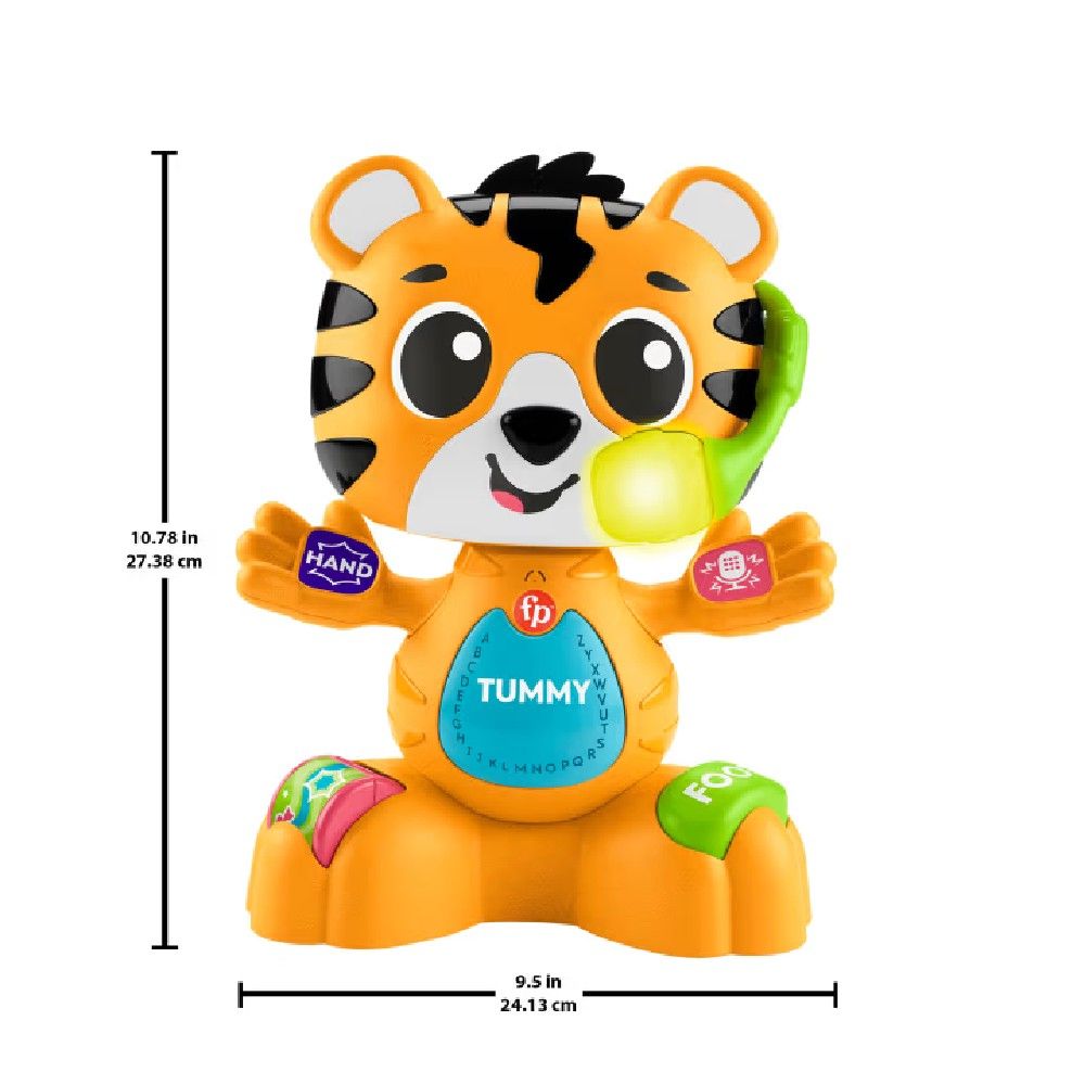 Fisher-Price Esquadrão Musical Tigre Cante Comigo - Mattel - Imagem 2