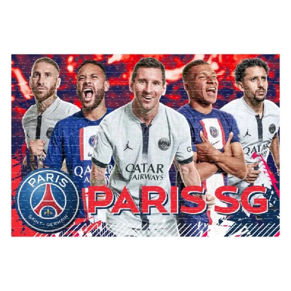 Quebra-Cabeça Colecionável PSG 5 Estrelas 500 Peças - Mimo - Imagem 2