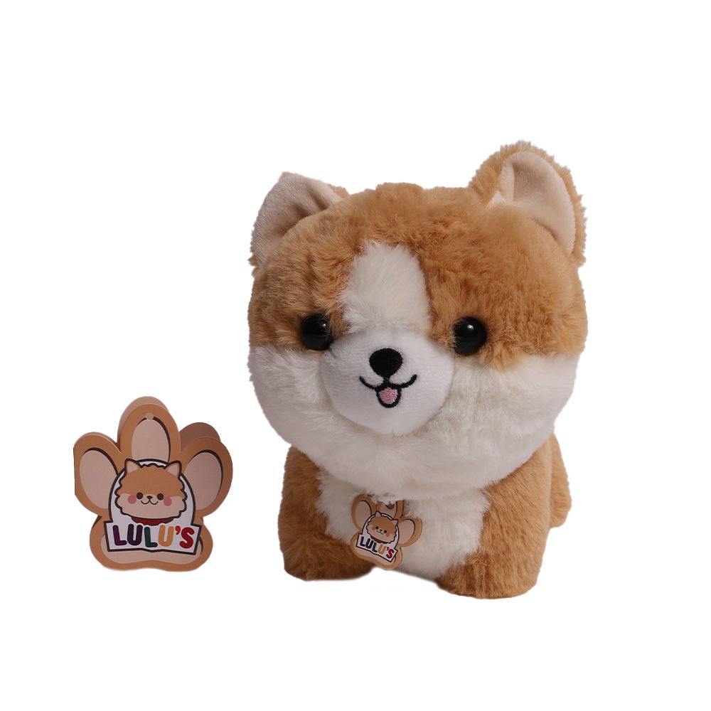 Pelúcia Lulu Caramelo e Branco - Fun Divirta-se - Imagem 7