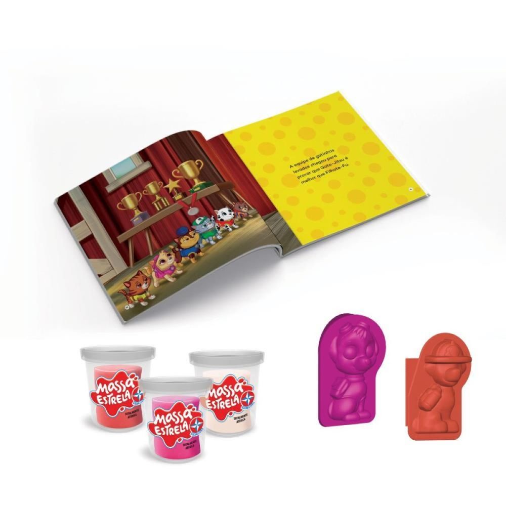 Livro Patrulha Canina Skye com Massa - Estrela - Imagem 2