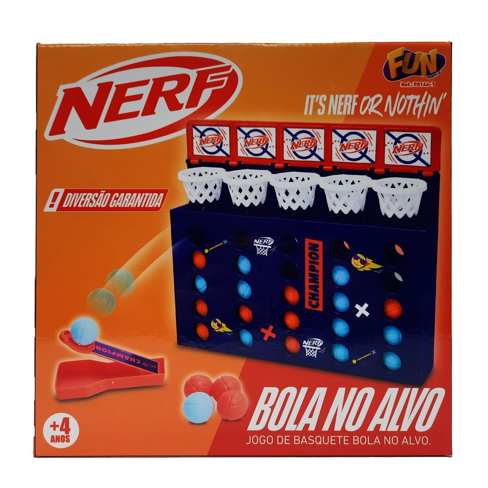 Nerf Basquete Bola no Alvo - Fun Divirta-se - Imagem 10