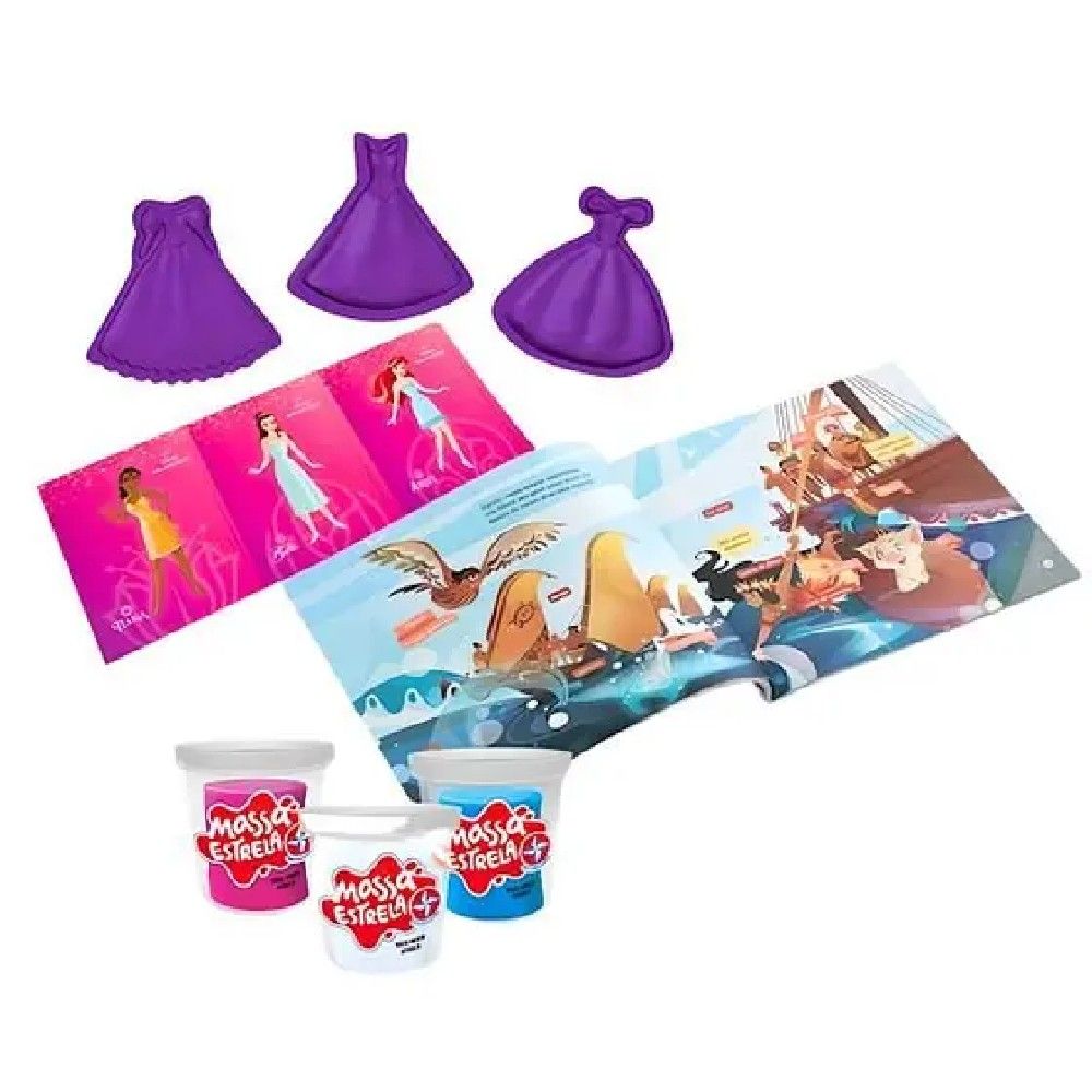 Livro Disney Princesas com Massa - Estrela - Imagem 2