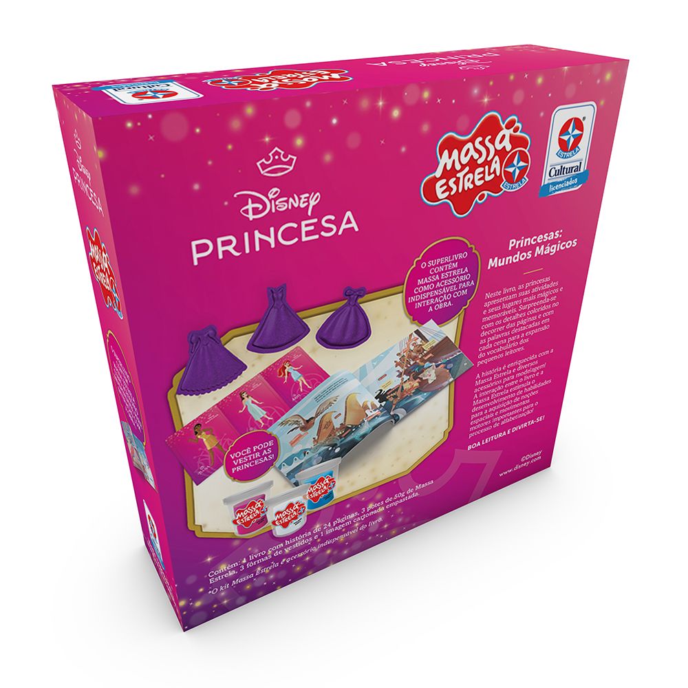 Livro Disney Princesas com Massa - Estrela - Imagem 3