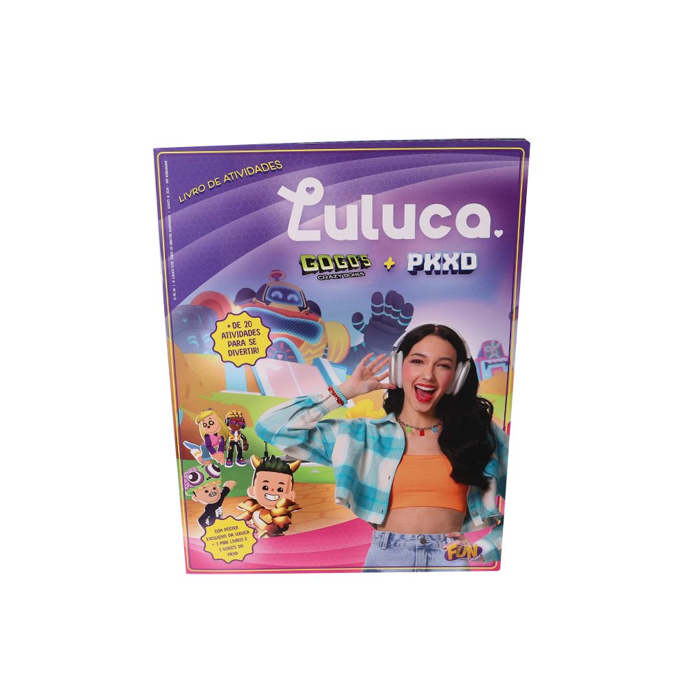 Livrão de Atividades Luluca Gogos PKXD - Fun Divirta-se - Imagem 5