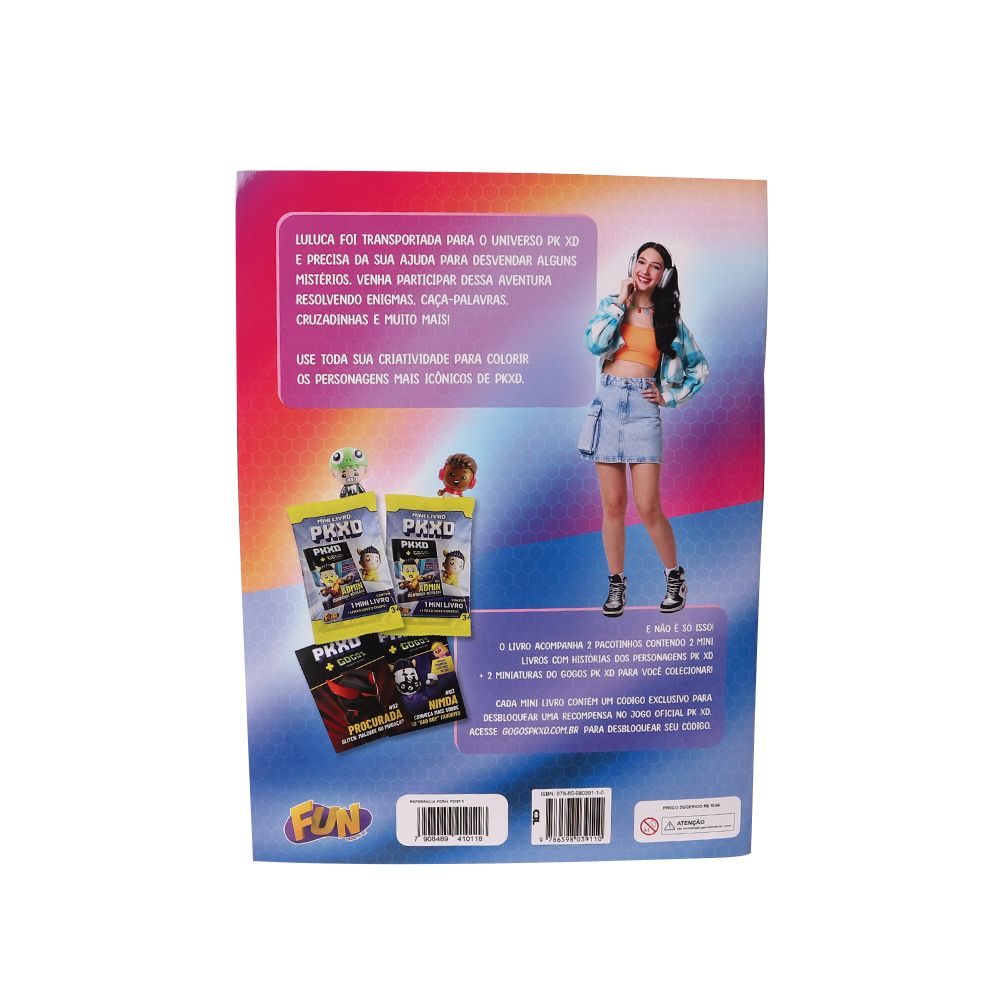 Livrão de Atividades Luluca Gogos PKXD - Fun Divirta-se - Imagem 6