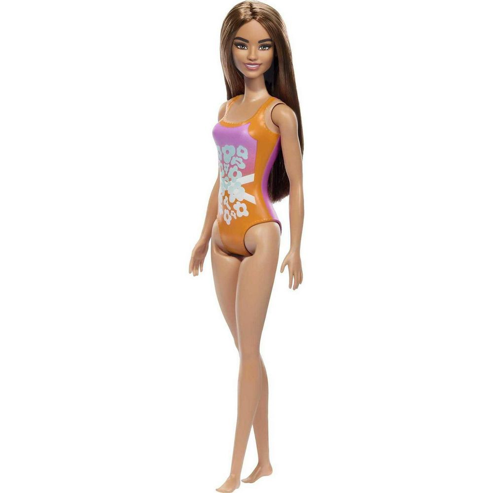 Barbie Praia Maiô Laranja - Mattel - Imagem 2