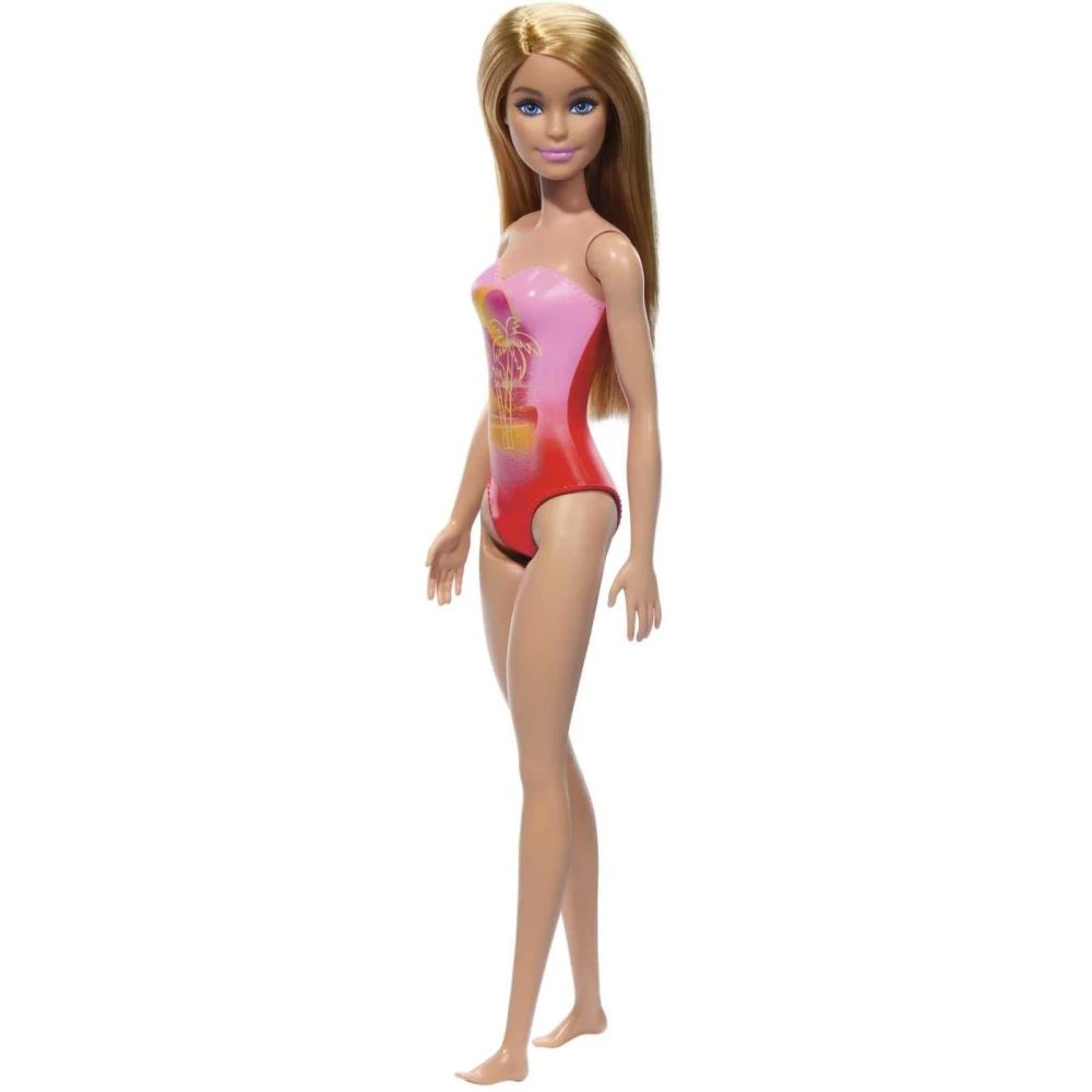 Barbie Praia com Maiô Rosa - Mattel - Imagem 2