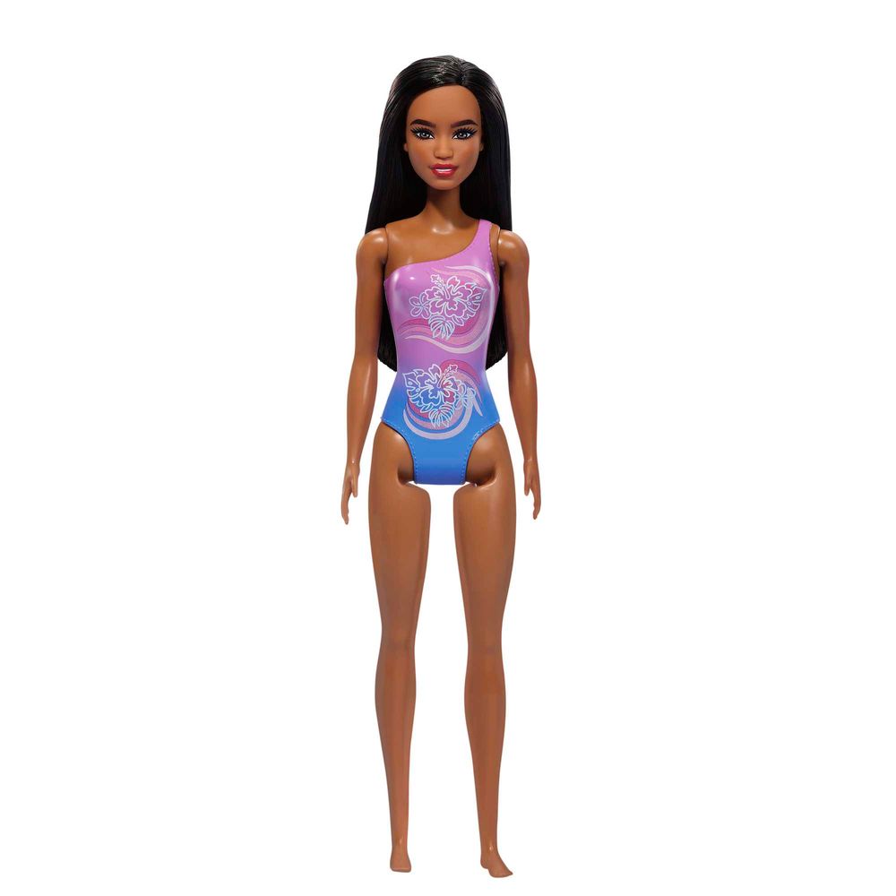Barbie Praia Maiô Roxo - Mattel