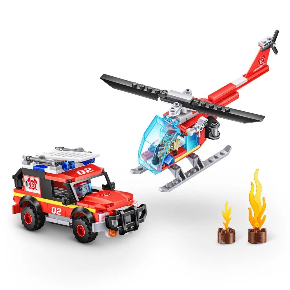 Blocos de Montar Max Fire Adventure 265 Peças - Candide - Imagem 2