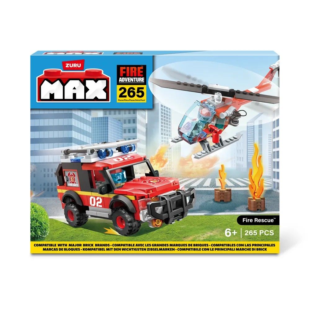 Blocos de Montar Max Fire Adventure 265 Peças - Candide - Imagem 7