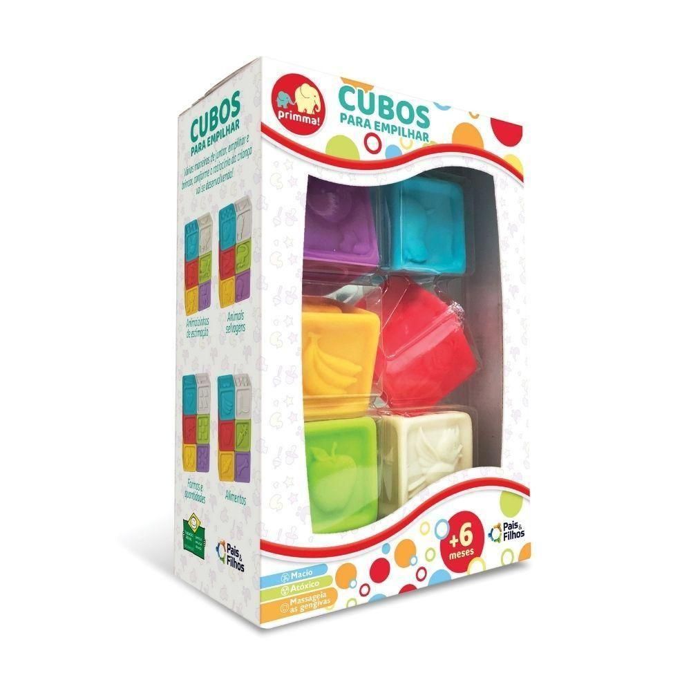 Cubos para Empilhar - Pais e Filhos