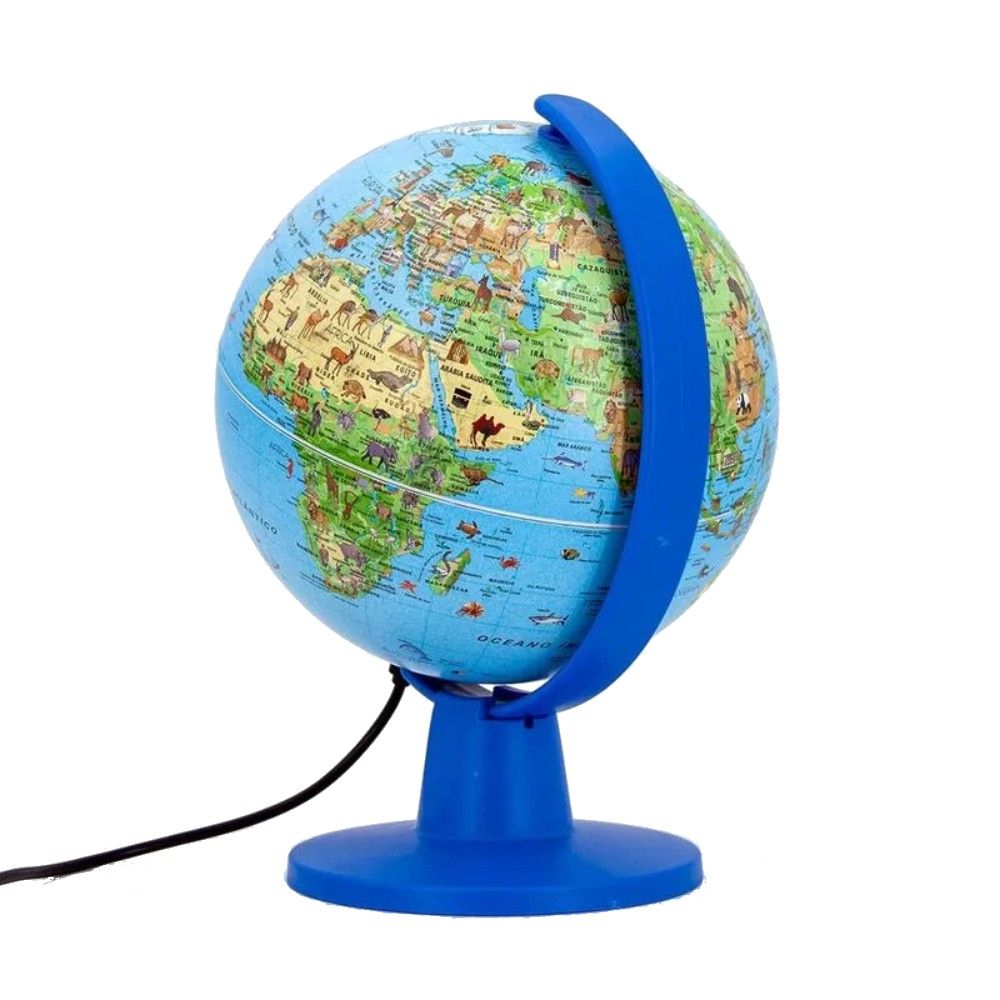 Globo Terrestre Luminoso Luce Safari 16cm - Tecnodidattica - Imagem 2