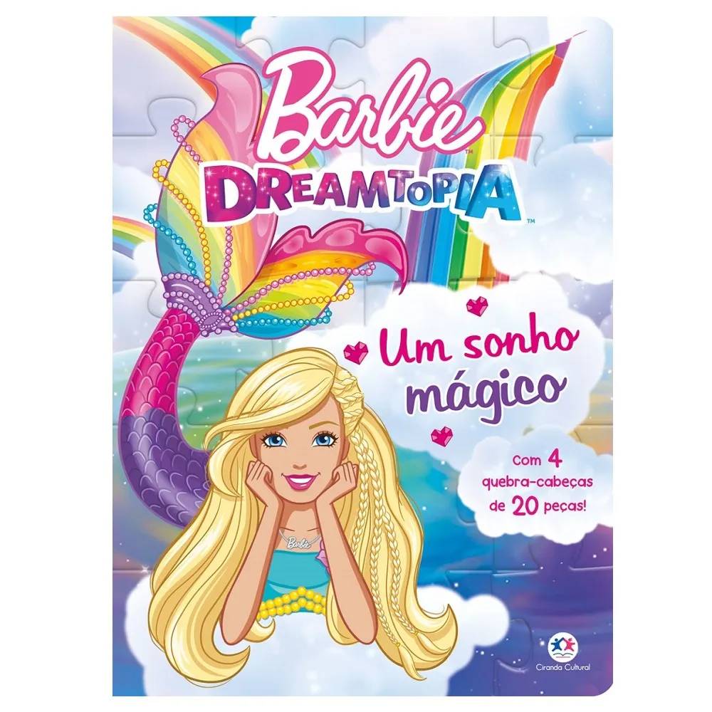 Kit Barbie 3 Livros Sereias - Ciranda Cultural - Imagem 4